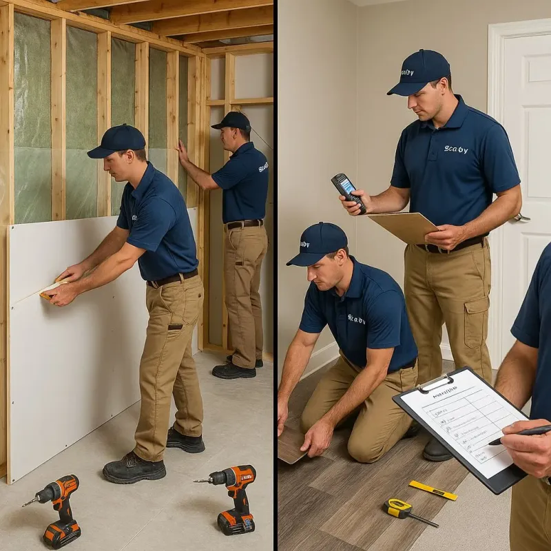 Repairs and Reconstruction process in DeFuniak Springs, FL